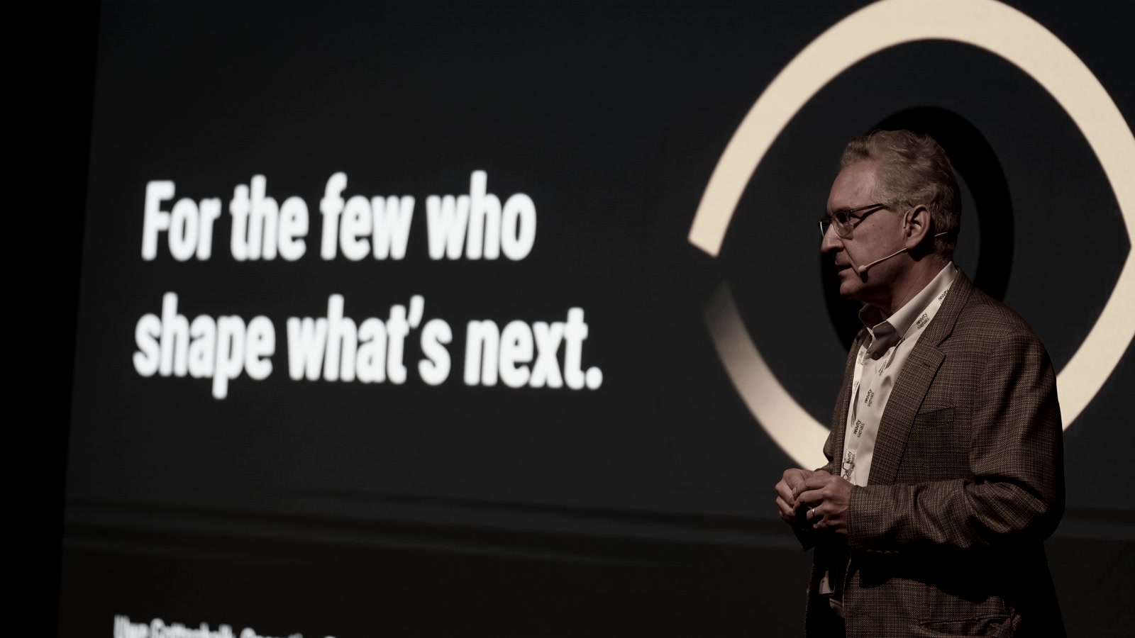 For the few who shape what's next. · David Gosalvez · Revvity Signals · AIO Circle